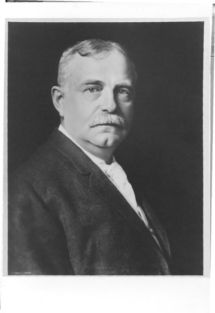 Patten Gym: Portrait of James A. Patten