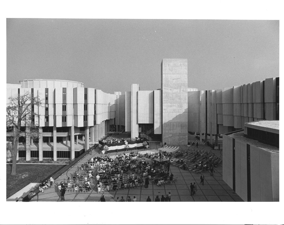 University Lib., Dedication Ceremony