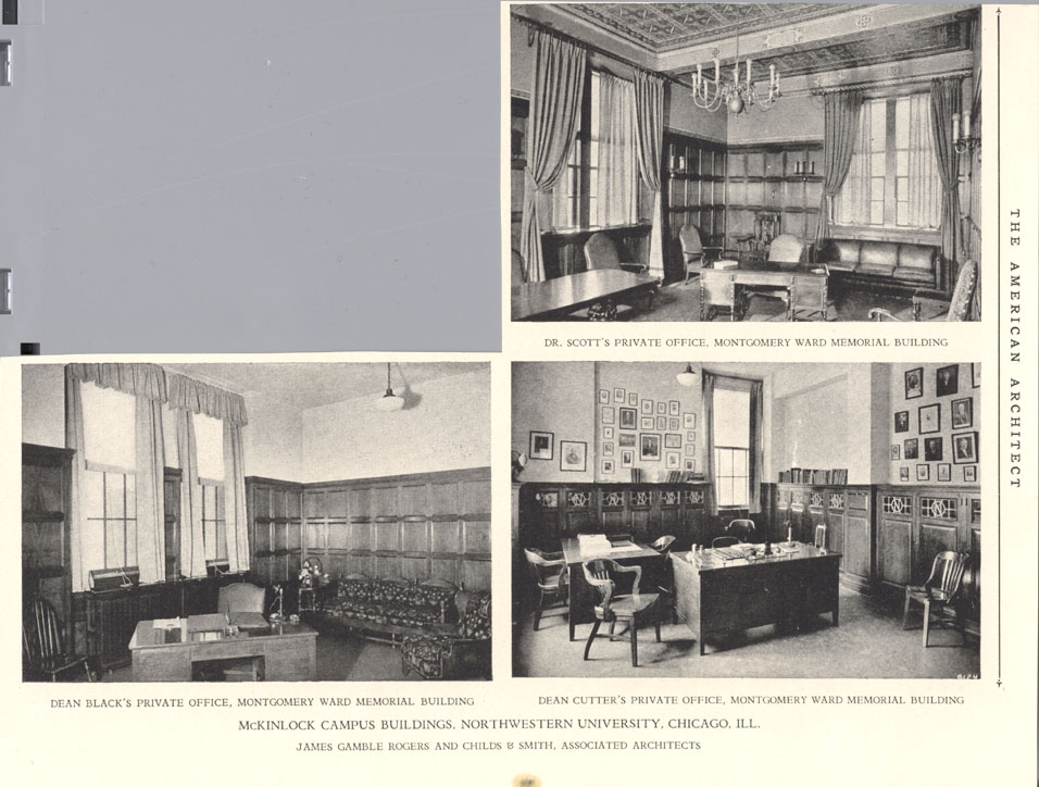 Mont. Ward, Interior: Offices of Scott and Cutter