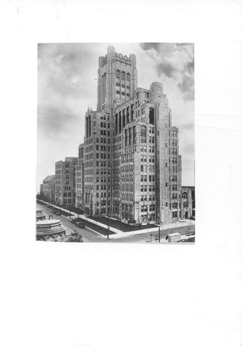 Mont. Ward, Exterior: NW view