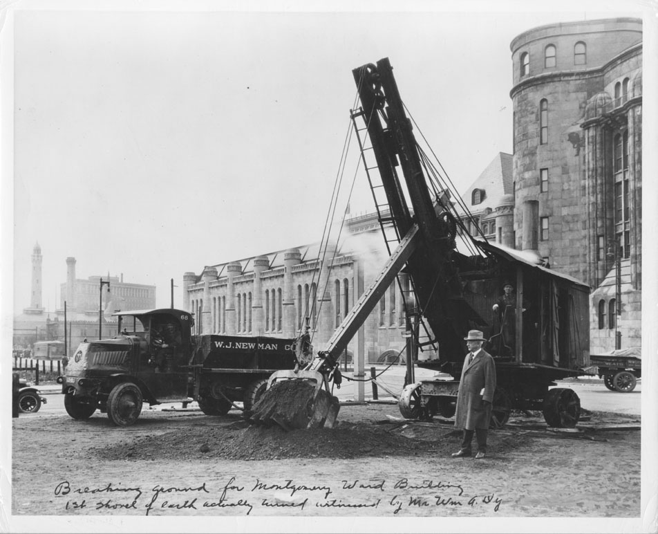 Mont. Ward, Groundbreaking