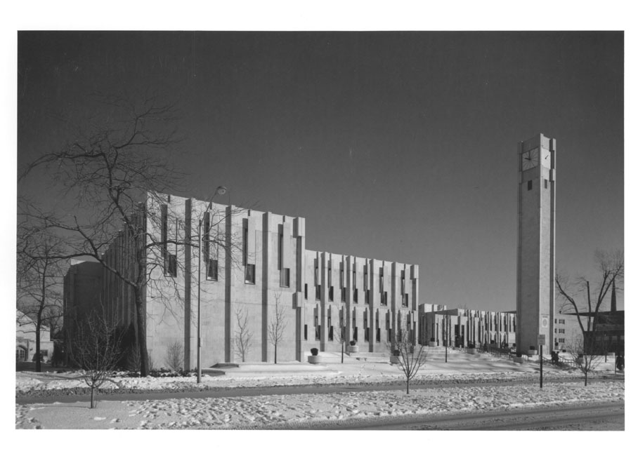 Rebecca Crown Center: Western Block with Clock Tower (1:10)