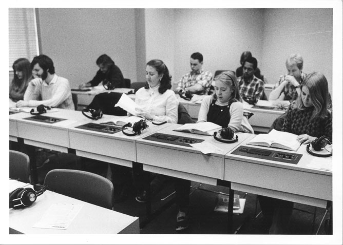 Kresge Hall: language lab
