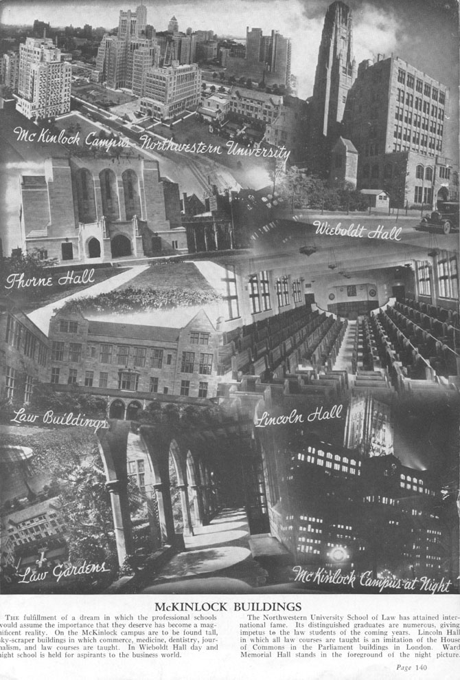 Chicago Campus: Montage of buildings