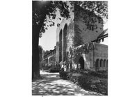 Scott Hall, Exterior: East Elevation