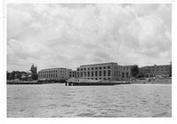 Technological Institute, Exterior: View from the Lake, after 1961 Addition