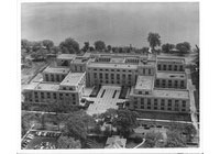 Technological Institute, Exterior: Aerial View, pre-lakefill