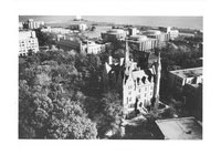 University Hall, Exterior: Bird's-eye View
