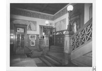 Lunt Library, Interior: Stairway