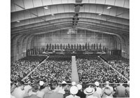 McGaw Memorial Hall, Interior: Graduation Ceremony
