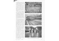 Patten Gym (New), Clippings: Interior views, from Alumni News