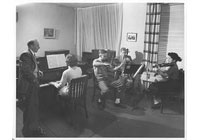 Music Admin. Building, Interior: Chamber Music Class