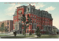Willard Hall (Music Admin. Bldng), Exterior: Postcard, circa 1914