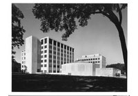 Leverone Hall, Exterior: Back View including Education Auditorium