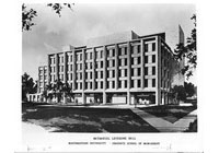 Leverone Hall, Exterior: Sketch