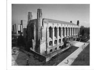 Deering Lib., Exterior: Aerial View, North and East Elevation, 1983