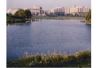 Evanston Campus from Lakefill, Color