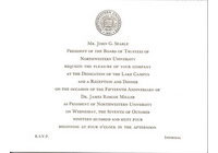Lakefill Campus, Dedication: Invitation