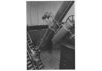 Dearborn Observ., Interior: Telescope, circa 1960s