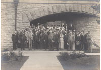 Dearborn Observ., Exterior: 1914 meeting of Astronomy Society of America