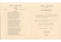 Dearborn Observ., Corner Stone Ceremony: Announcement, 1888